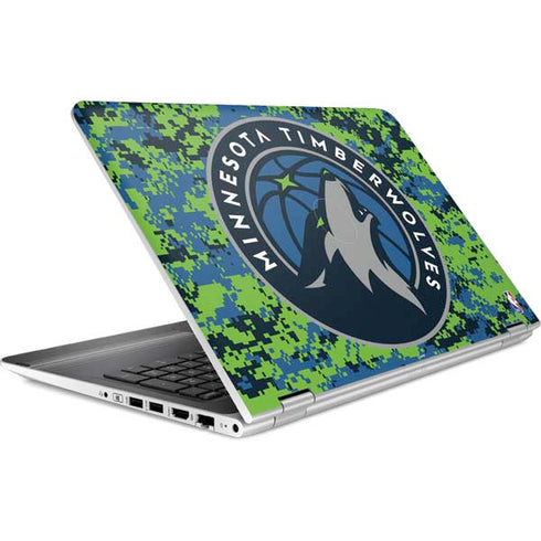 NBA Minnesota Timberwolves Digi Camo HP Pavilion Skin